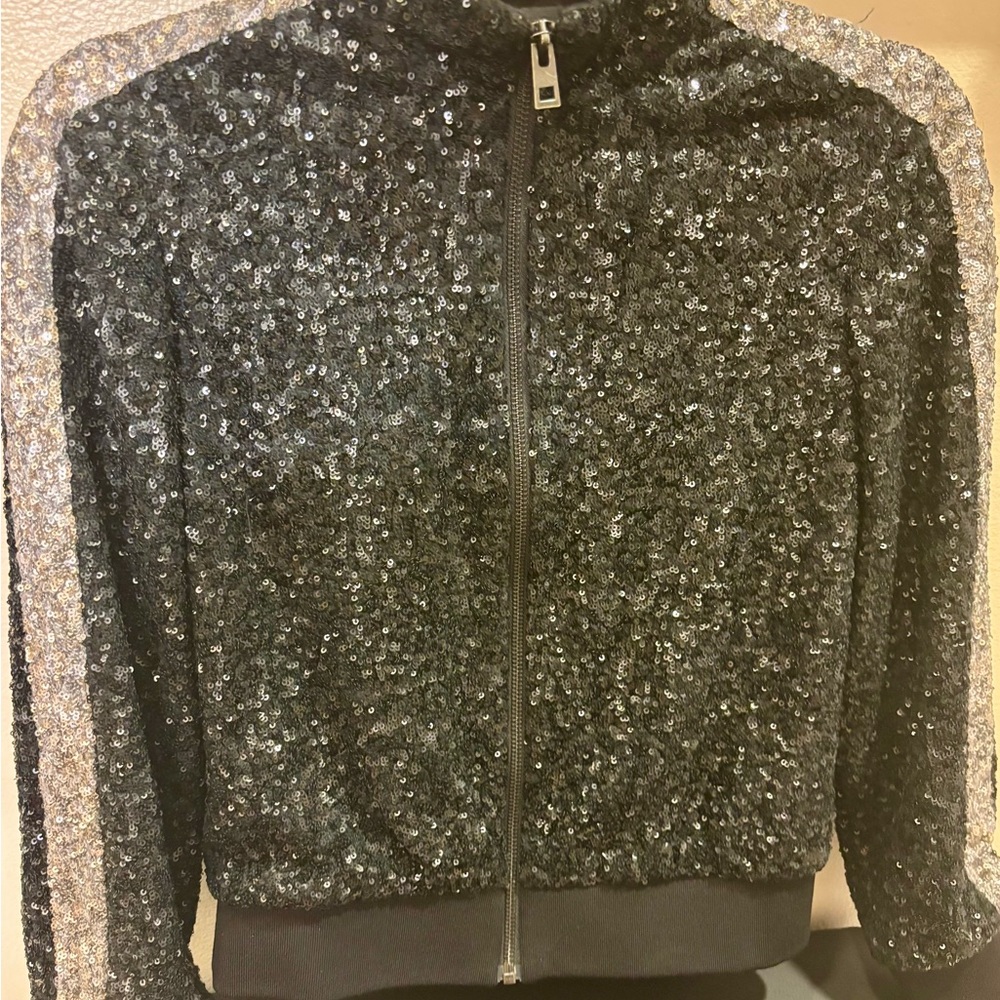 Zadig & Voltaire Sequin Black Jacket